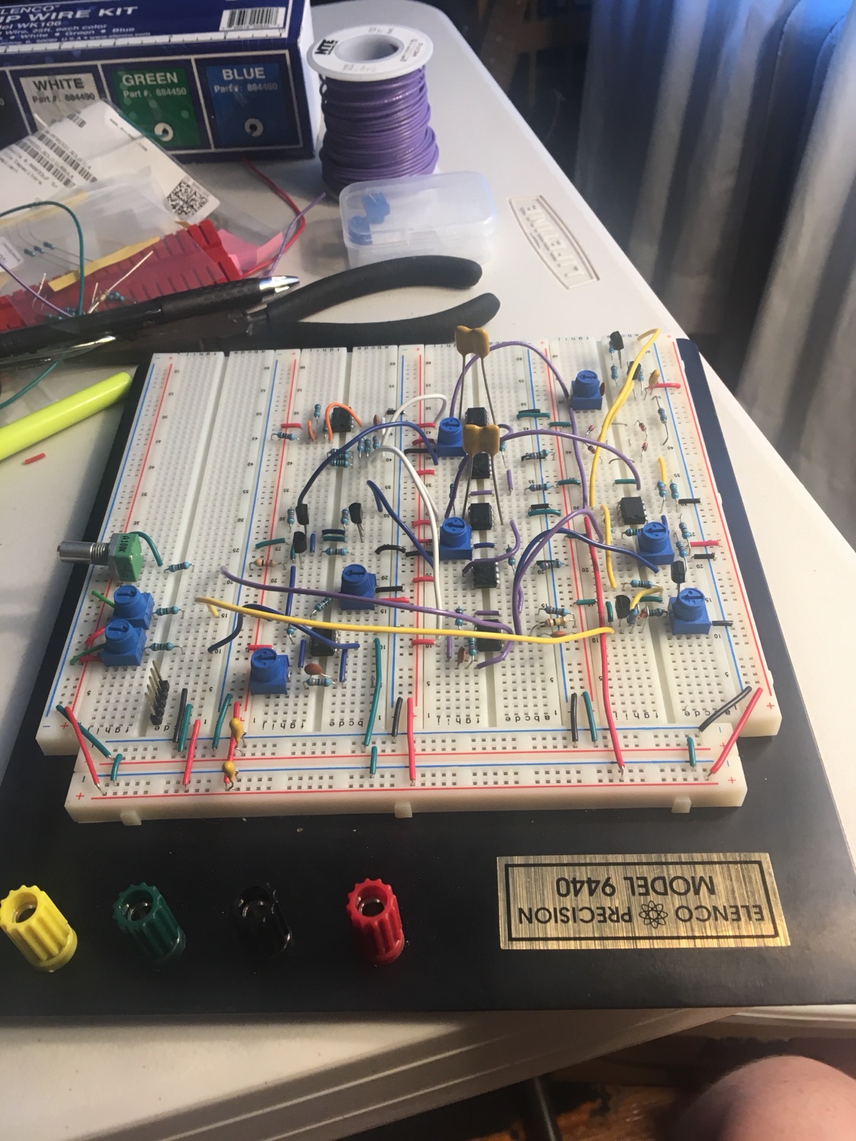 Breadboard of the AR-339 multimode filter