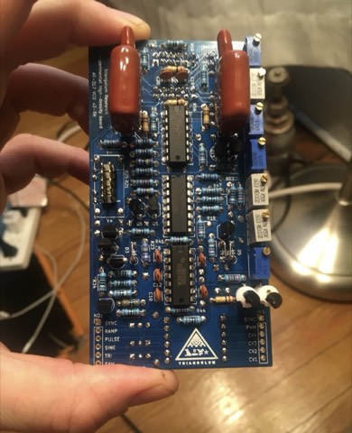AT-317 prototype board, component side